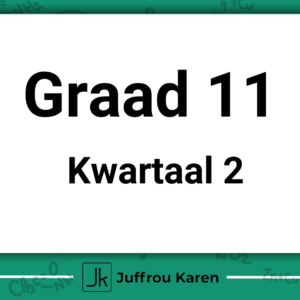 Graad 11 Fisiese Wetenskappe - Kwartaal 2