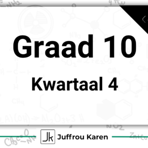 Graad 10 Fisiese Wetenskappe - Kwartaal 4 (Live)