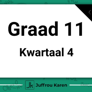 Graad 11 Fisiese Wetenskappe - Kwartaal 4 (Live)