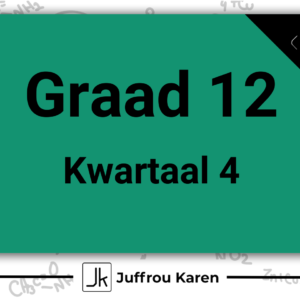Graad 12 Fisiese Wetenskappe - Kwartaal 4 (Live)
