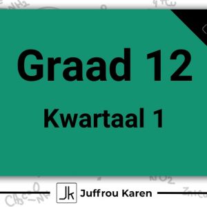 Graad 12 Fisiese Wetenskappe - Kwartaal 1 (Live)