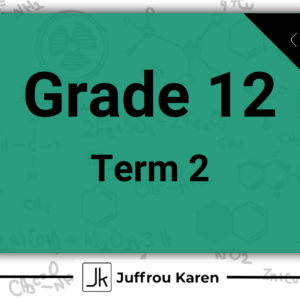 Grade 12 Physical Science - Term 2 (Live)